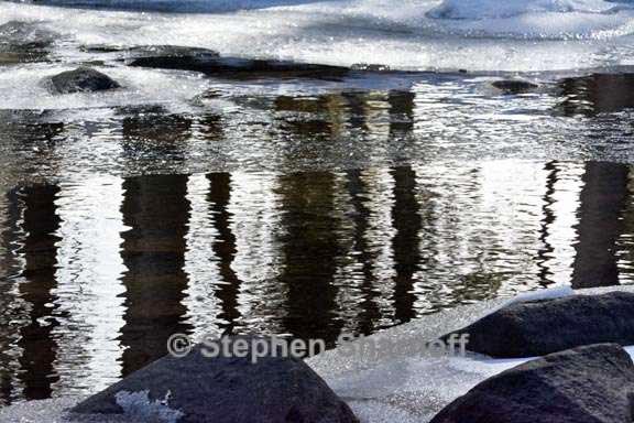 tuolumne river reflections and ice 1 graphic